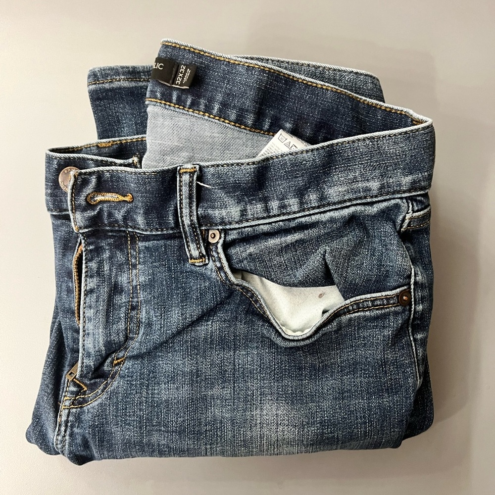 Banana Republic Medium Blue Skinny Jeans 32x32